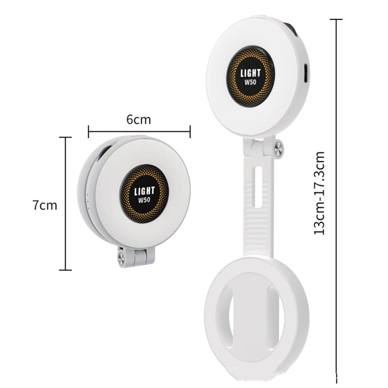 W50 Selfie Mobile Phone Magnetic Fill Light Portable